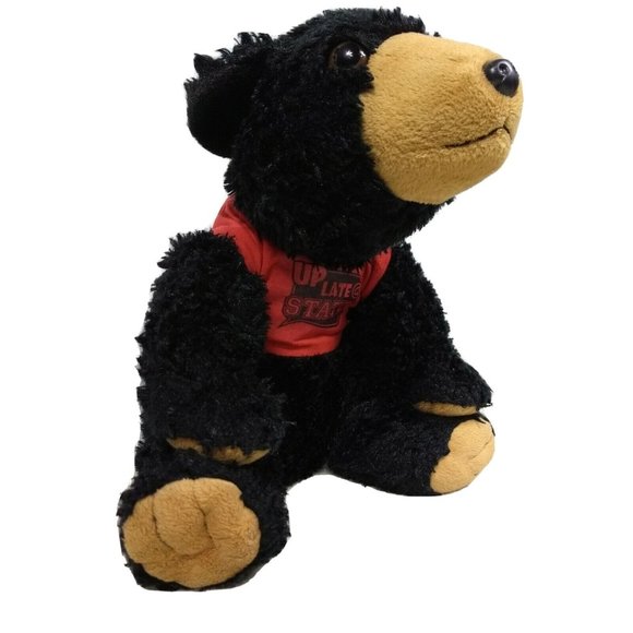 Black Bear Study Buddy Dorm Plushie By Wild Republic - Picture 2 of 12